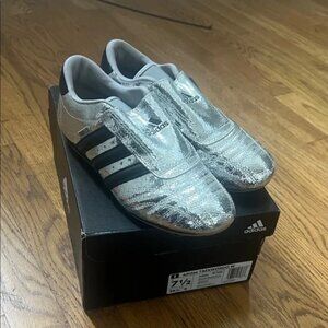 Adidas Silver Taekwondo Women's (NWT) Size 7.5 (39 1/3)